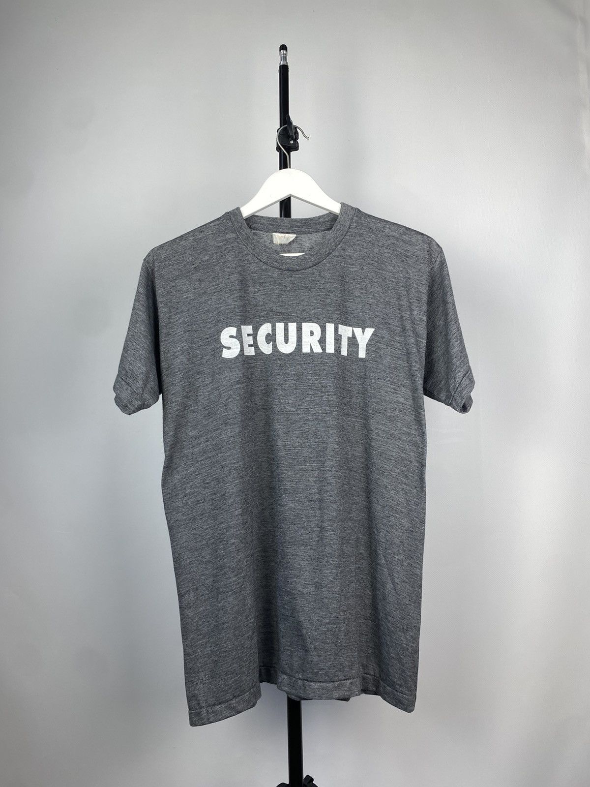 Vintage Vintage 80s SECURITY Single Stitch Tee shirt Size US M / EU 48-50 / 2 - 1 Thumbnail