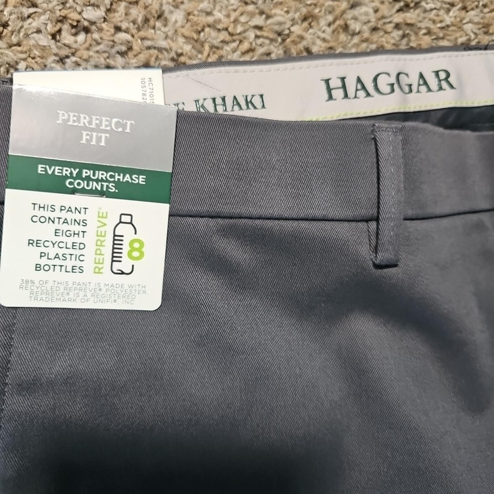 Haggar Haggar Wrinkle Free Performance Khaki 36x29 NWT Size US 36 / EU 52 - 3 Thumbnail
