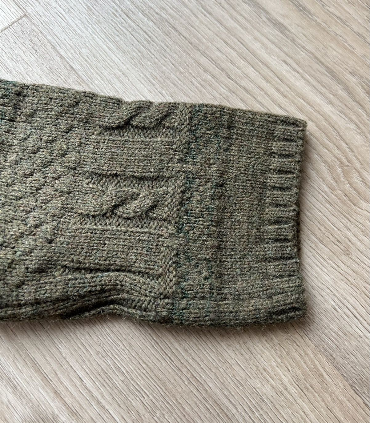 Japanese Brand × Takeshy Kurosawa Vintage Takeshy Kurosawa Cable Knit Sweater Size US XL / EU 56 / 4 - 5 Thumbnail
