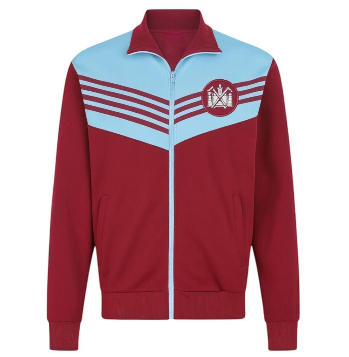 Vintage 1976/80 WEST HAM UNITED REMAKE SOCCER FOOTBALL JACKET SZ M Size US M / EU 48-50 / 2 - 1 Thumbnail