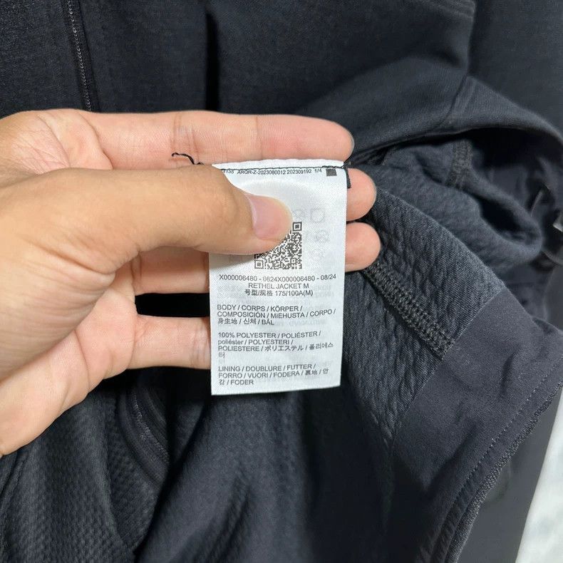 Arc'teryx Arcteryx Rethel Jacket Black Size US M / EU 48-50 / 2 - 5 Thumbnail