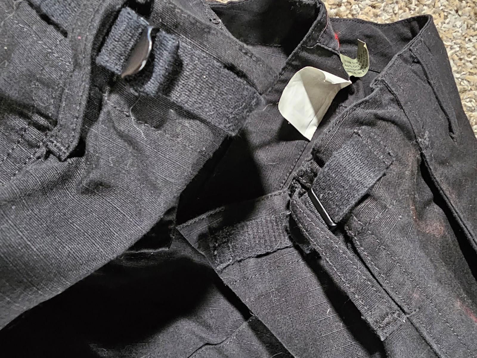 Maine Mountain Moccasin MOC Military Outdoor Clothing Ripstop Cargo Pants Black L Size US 34 / EU 50 - 8 Thumbnail