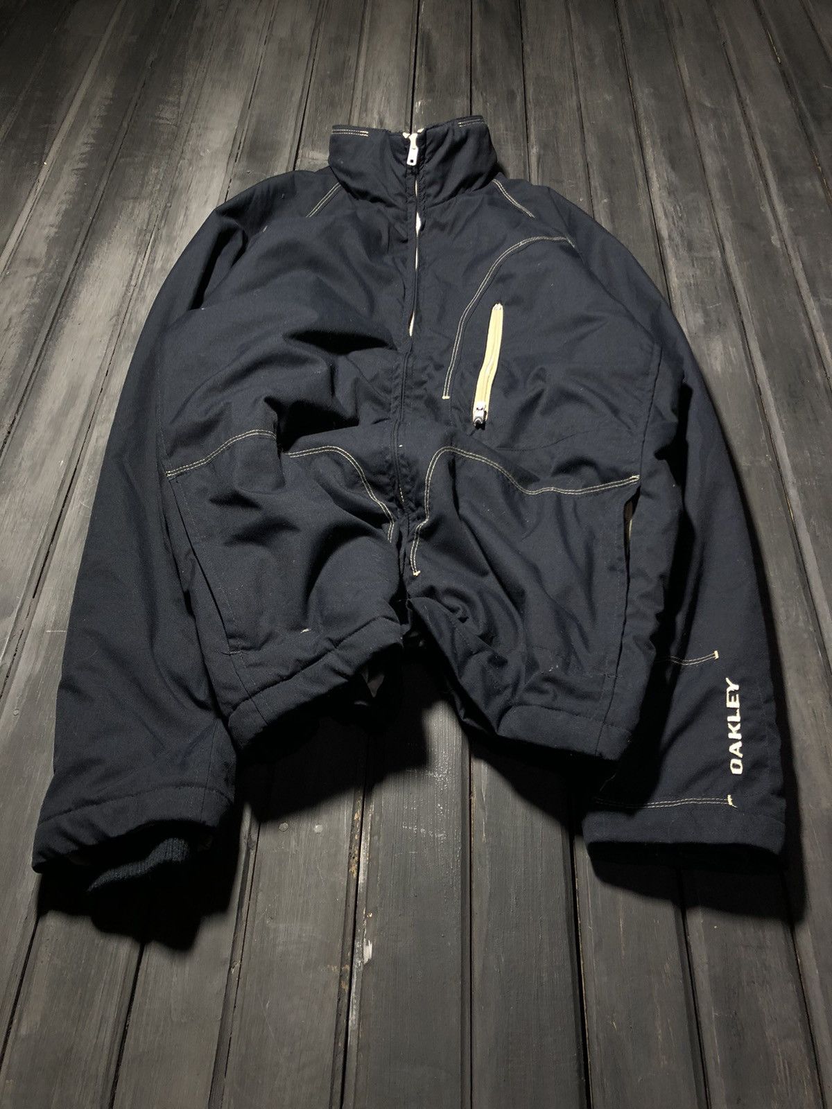 Hysteric Glamour × Japanese Brand VTG STREETWEAR KAPITAL JAPANESE STYLE OAKLEY ZIP JACKET 90S Size US M / EU 48-50 / 2 - 1 Thumbnail