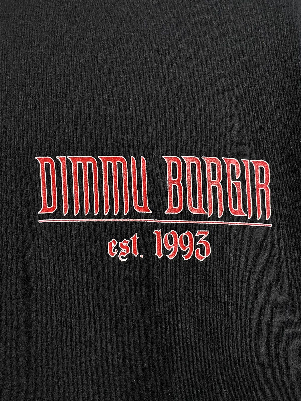 Band Tees Vintage Y2K Dimmu Borgir Death Metal Band T-Shirt Black Size US L / EU 52-54 / 3 - 5 Thumbnail