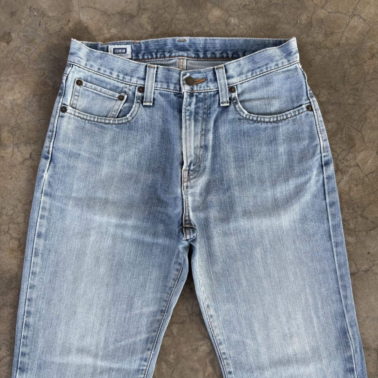 Edwin Vintage Edwin Faded Denim Jean Pants W31 Size US 31 - 2 Thumbnail