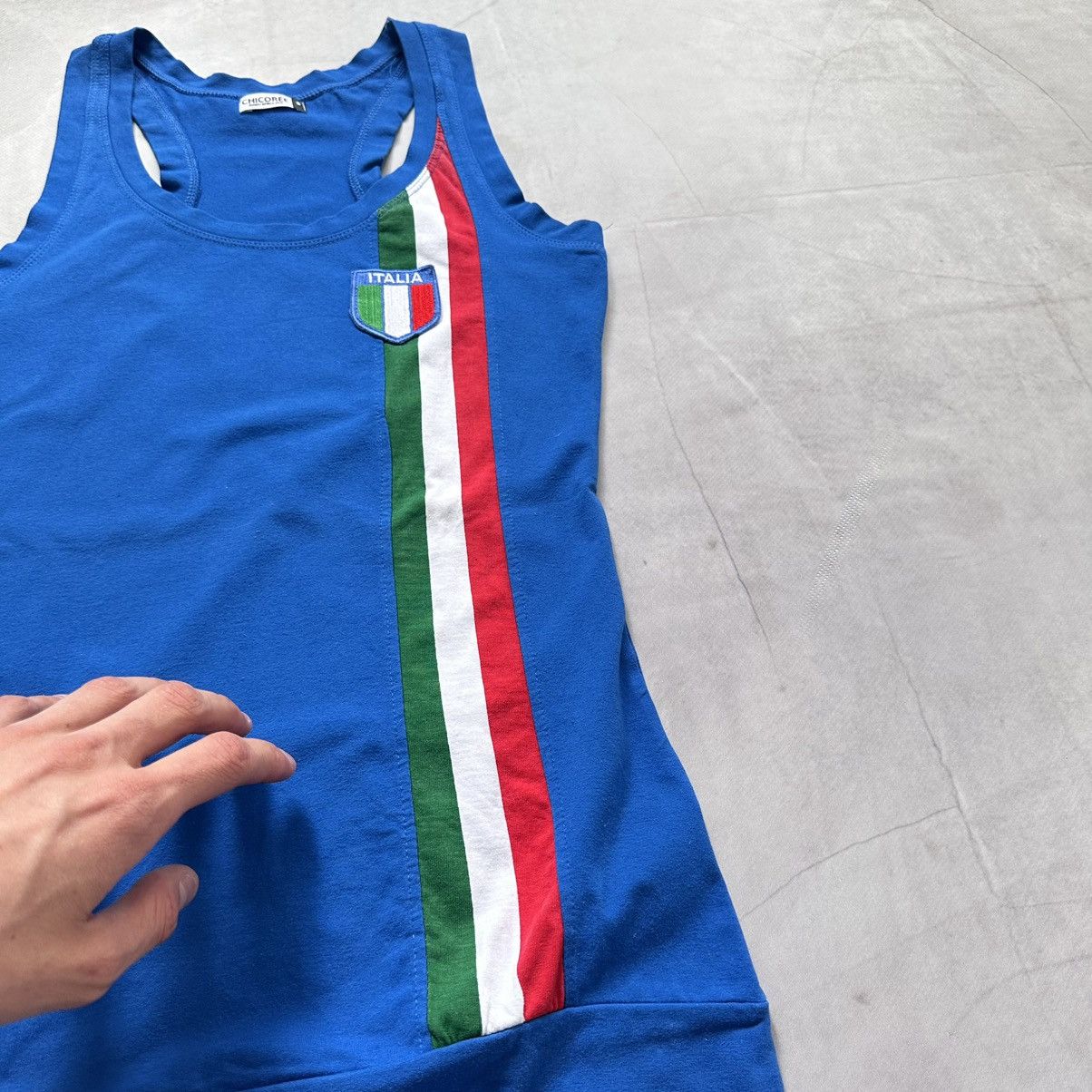Jil Sander × Puma Y2K Italy Italia Hysteric Glamour Vibe Tank Top Brazil Spain Size S / US 4 / IT 40 - 4 Thumbnail