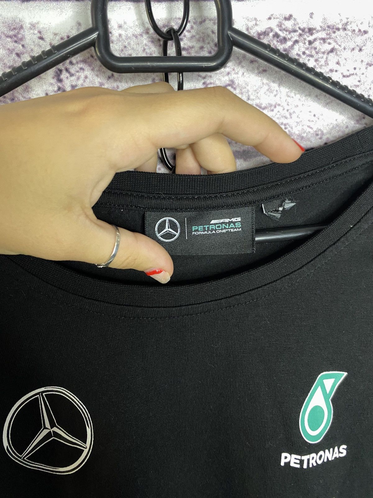 Hugo Boss × Mercedes-Benz Mens Vintage Mercedes AMG Petronas Formula One Team T Shirt Size US S / EU 44-46 / 1 - 5 Thumbnail