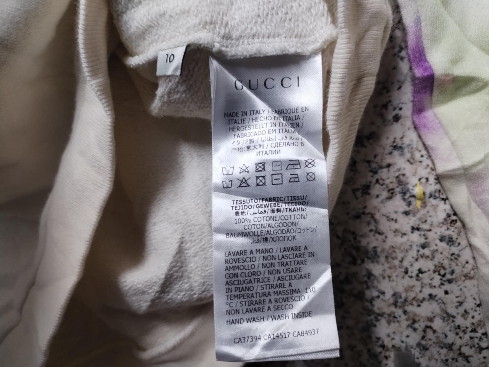 Gucci Gucci Higuchi Yuko Collaboration very rare Size L / US 10 / IT 46 - 5 Thumbnail
