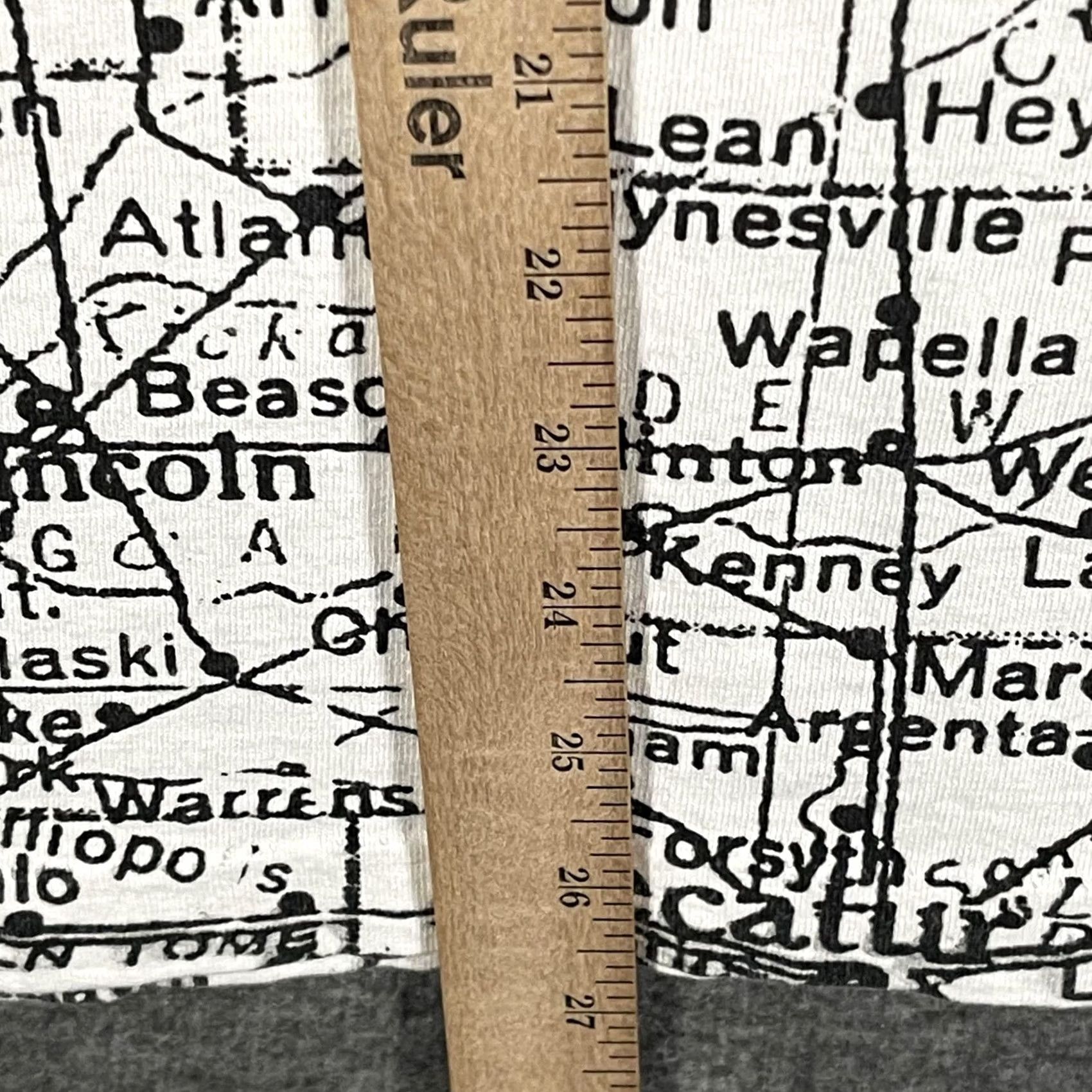 Sunray Sportswear VINTAGE Sun Sportswear Shirt Mens 2XL White Illinois Map All Over Print USA 90s Size US XXL / EU 58 / 5 - 7 Thumbnail