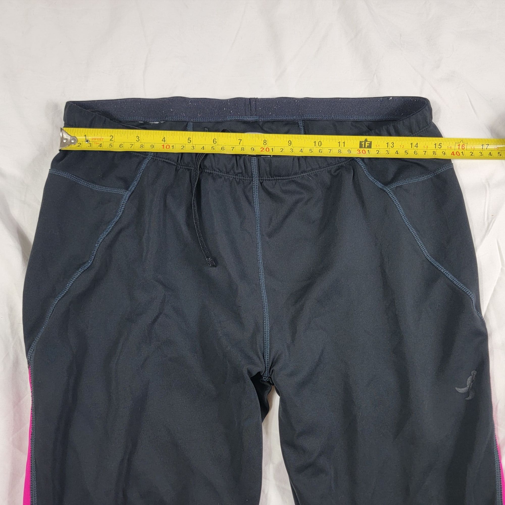 New Balance New Balance Womens XL Black Pink Capri Pants Breast Cancer A Size 40" / US 18 - 8 Thumbnail