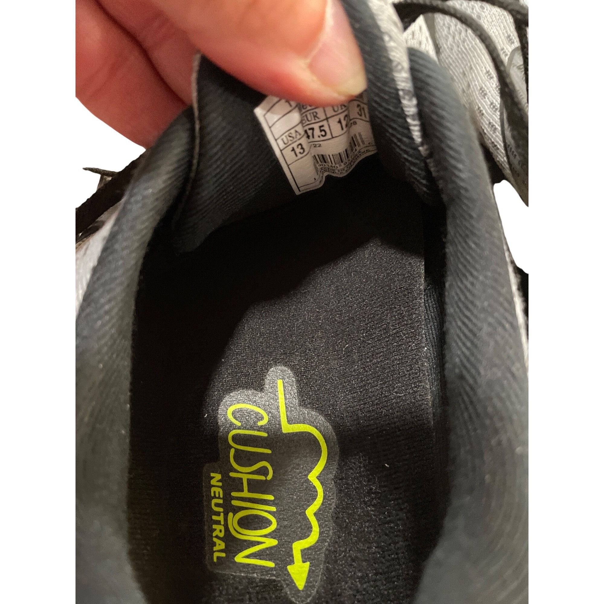 Brooks Brooks Levitate 5 mens gray black walking running sneakes sz Size US 13 / EU 46 - 7 Thumbnail