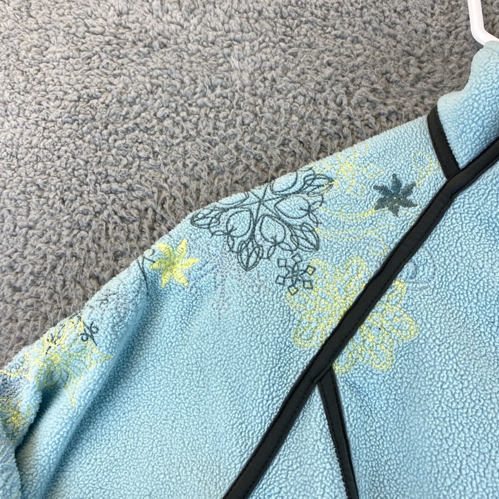 Eddie Bauer VINTAGE Eddie Bauer Fleece Teal Green Full Zip Jacket S Small Womens 54-7 Size S / US 4 / IT 40 - 3 Thumbnail