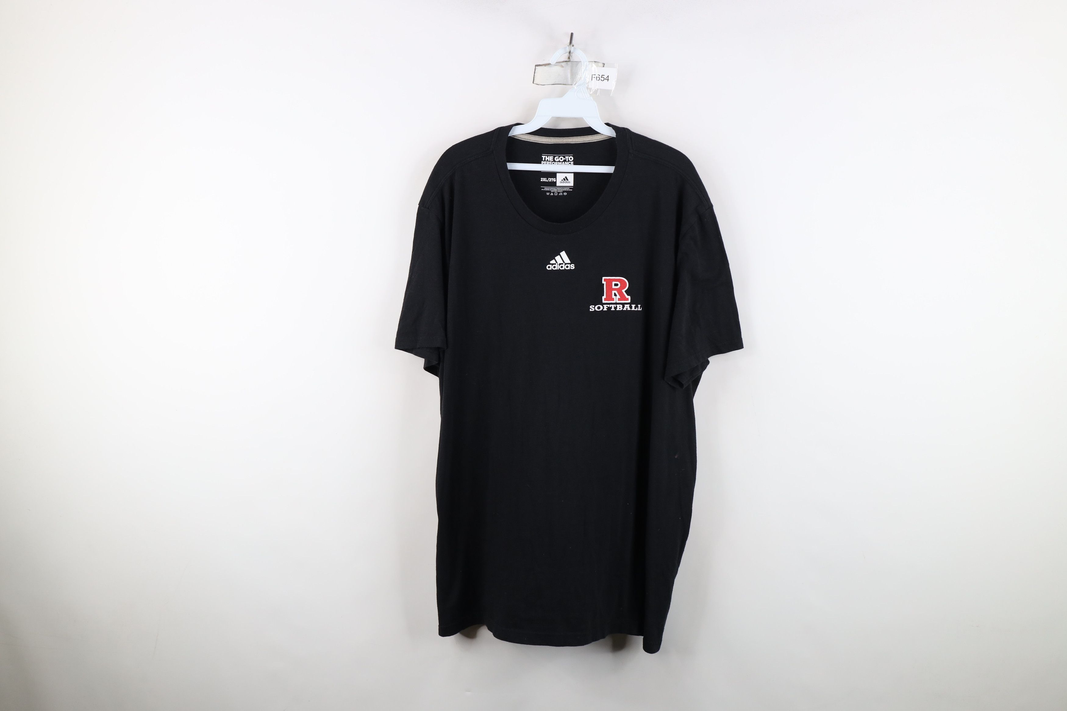 Adidas Adidas Rutgers University Softball Short Sleeve T-Shirt Size US XXL / EU 58 / 5 - 1 Thumbnail