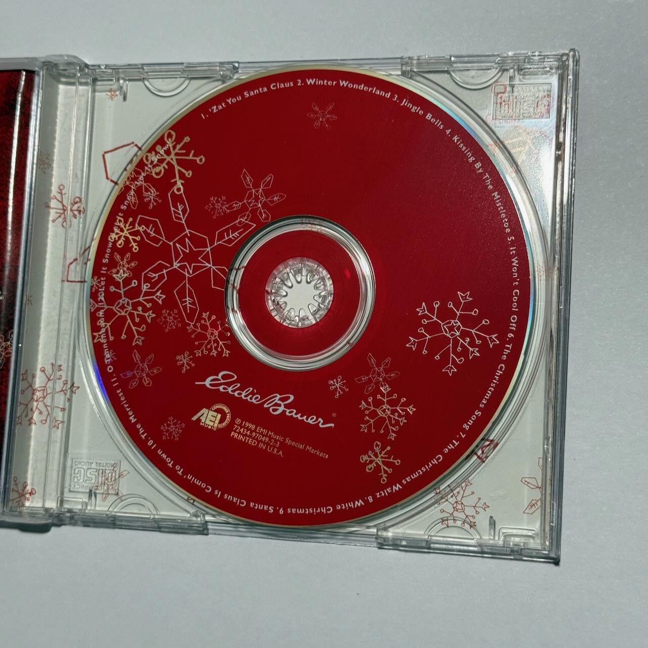 Eddie Bauer Eddie Bauer Christmas Cheer CD RARE 1998 In-Store Album Size ONE SIZE - 5 Thumbnail