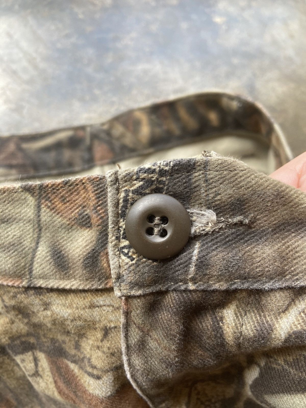 Vintage Crazy Vintage Baggy 90’s Thick Camo Carhartt Style Pants Size US 36 / EU 52 - 4 Thumbnail