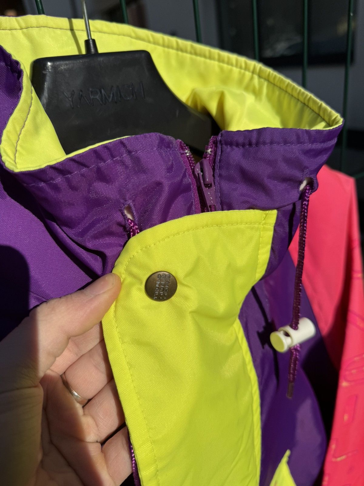 O'Neill Vintage 80s Team Oneill Coloblock Rain Jacket Size US L / EU 52-54 / 3 - 4 Thumbnail