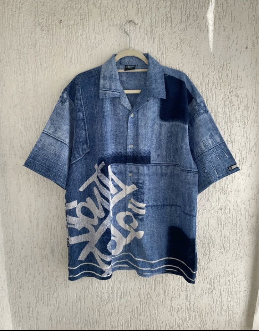 Southpole Vintage Southpole Hawaii shirt All print Denim Skate HipHop Size US L / EU 52-54 / 3 - 1 Thumbnail