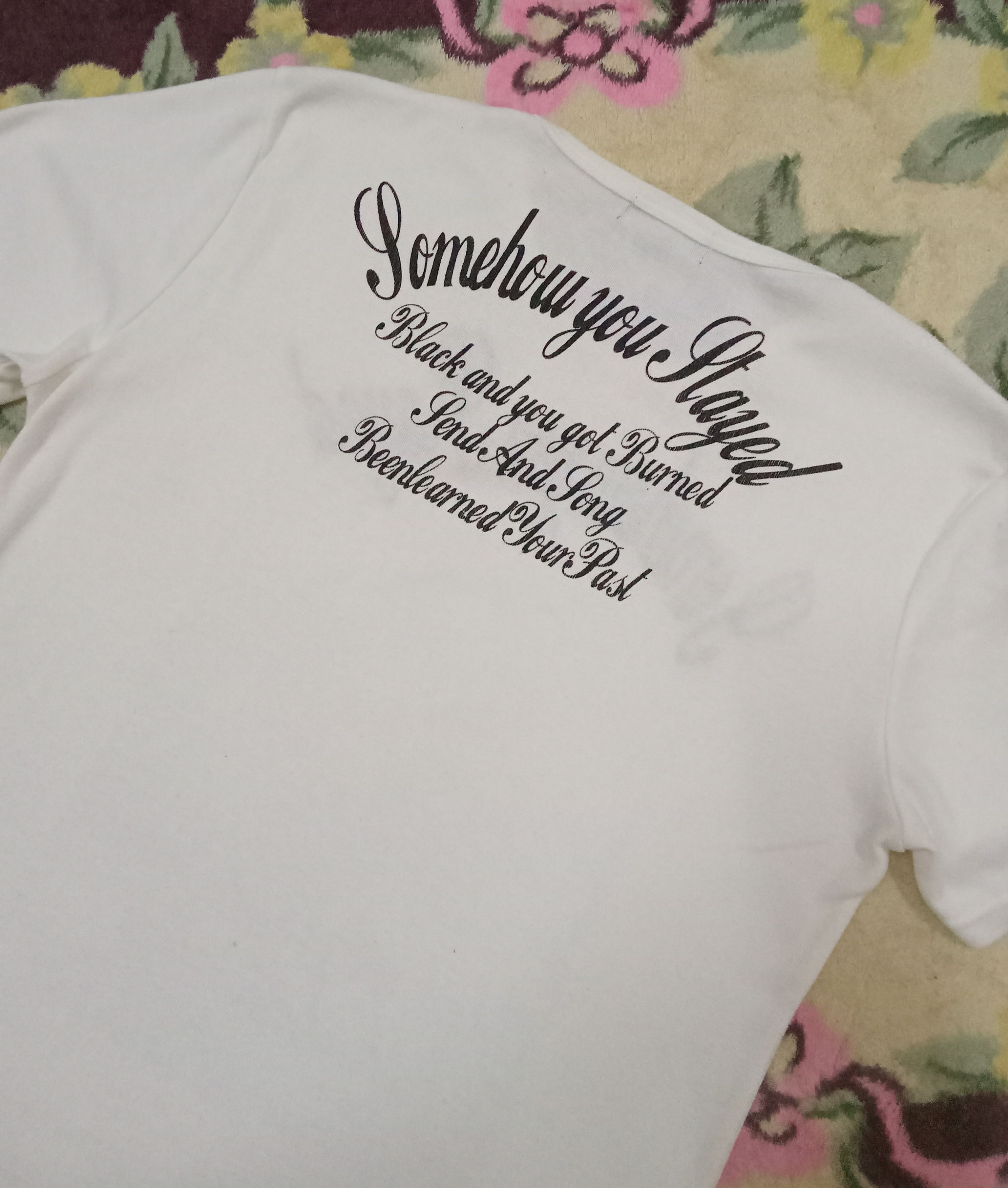 In The Attic In The Attic Somehow You Stayed T Shirt Size L / US 10 / IT 46 - 3 Thumbnail