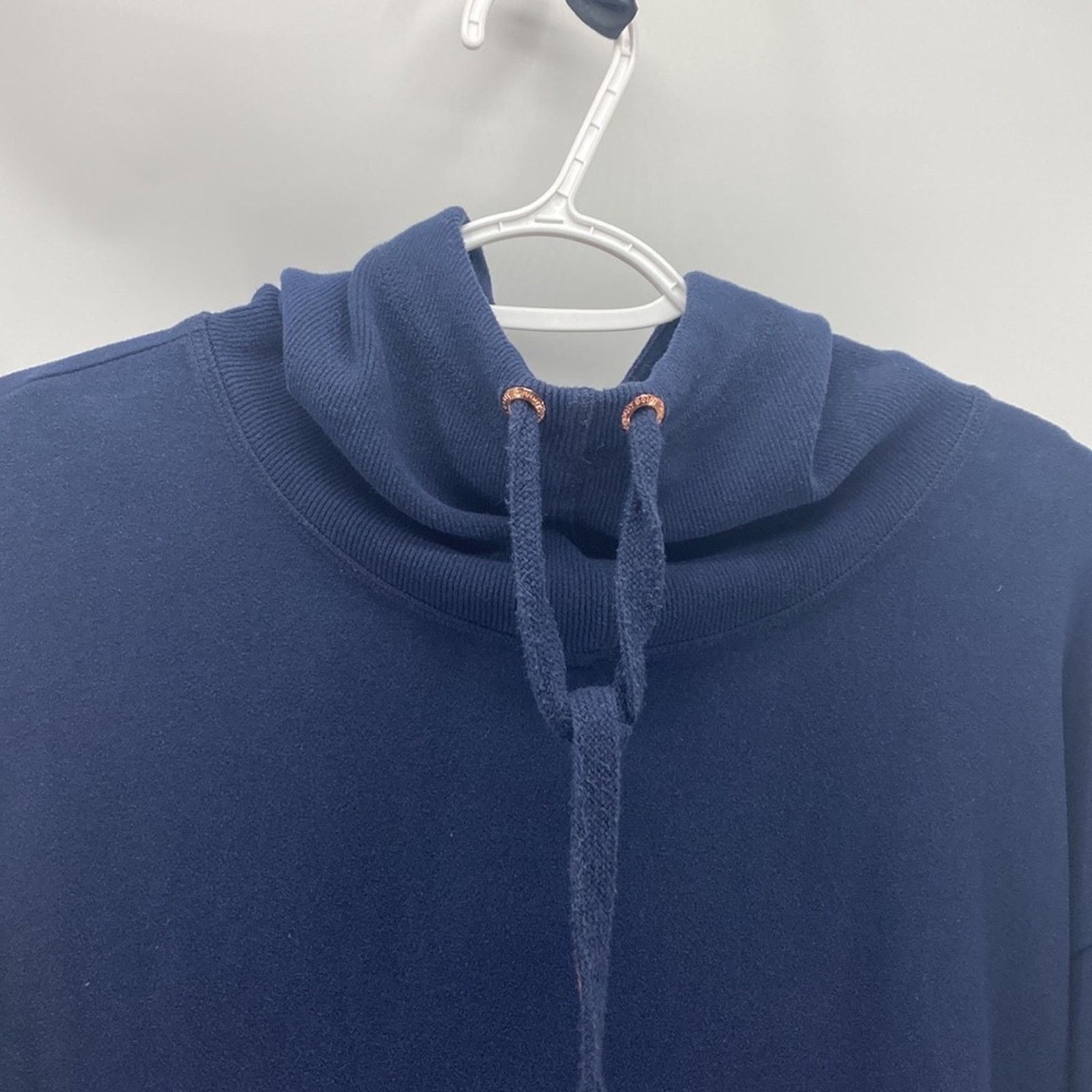 Sweaty Betty Sweaty Betty Navy Blue Escape Luxe Italian Fleece Hoodie Size S / US 4 / IT 40 - 3 Thumbnail