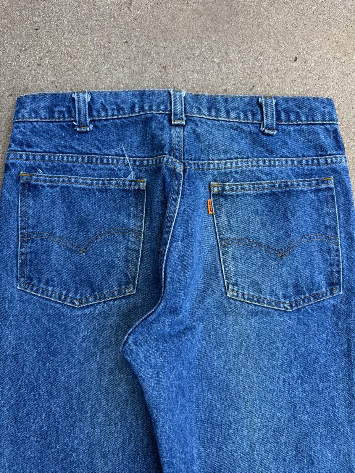 Levi's × Vintage Vtg 80’s Levi’s 646 Orange Tab Bellbottom Flare Jeans 32x28 Size US 32 / EU 48 - 7 Thumbnail