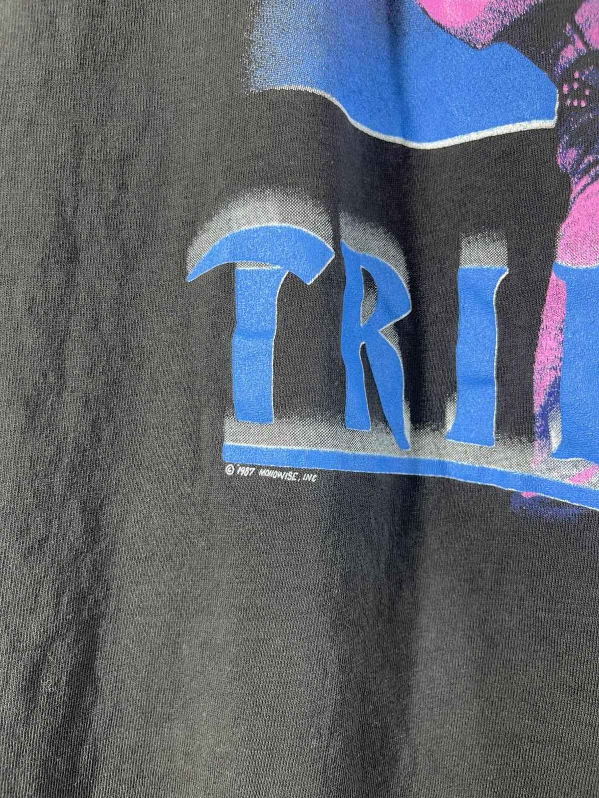 Band Tees Thrashed Vtg Ozzy Osbourne and Randy Rhoads "Tribute" shirt Size US M / EU 48-50 / 2 - 5 Thumbnail