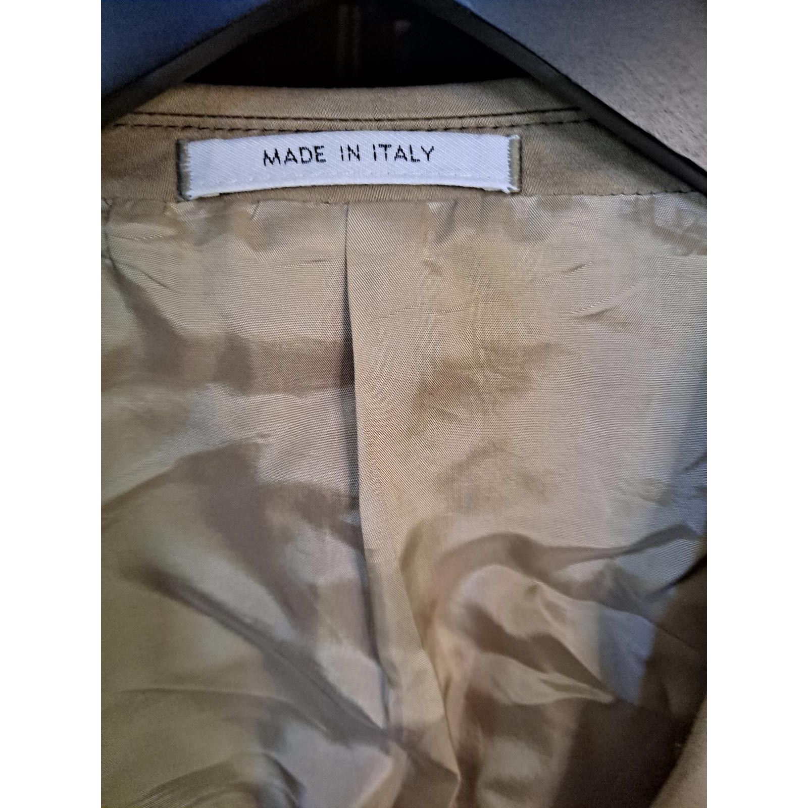 Armani Giorgio Armani Tan 1 Button Blazer Size 44R Made in Italy Size 44R - 2 Thumbnail