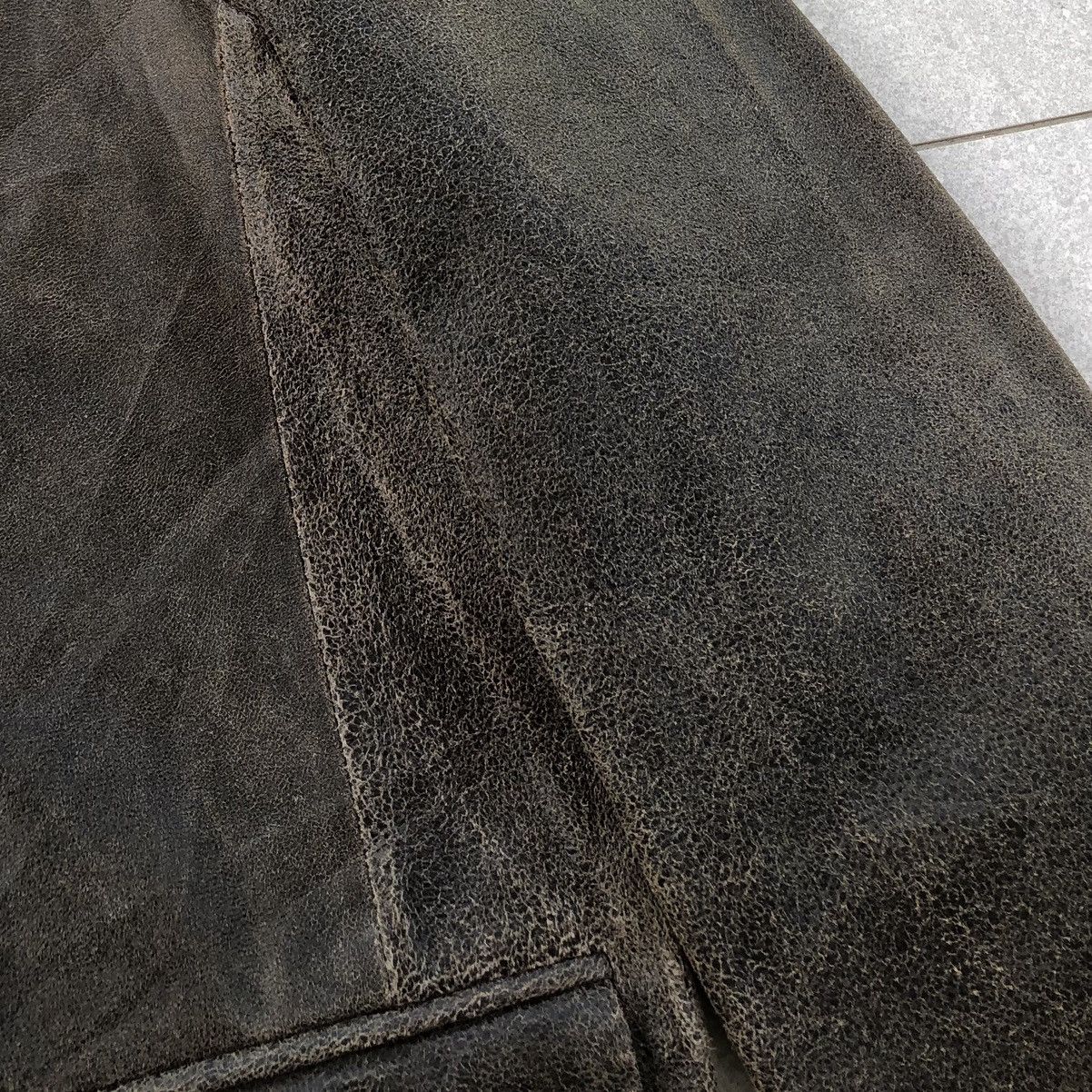 Valentino Vintage Dan Valentino Paris Leather Coat / Jacket Size US XXL / EU 58 / 5 - 8 Thumbnail
