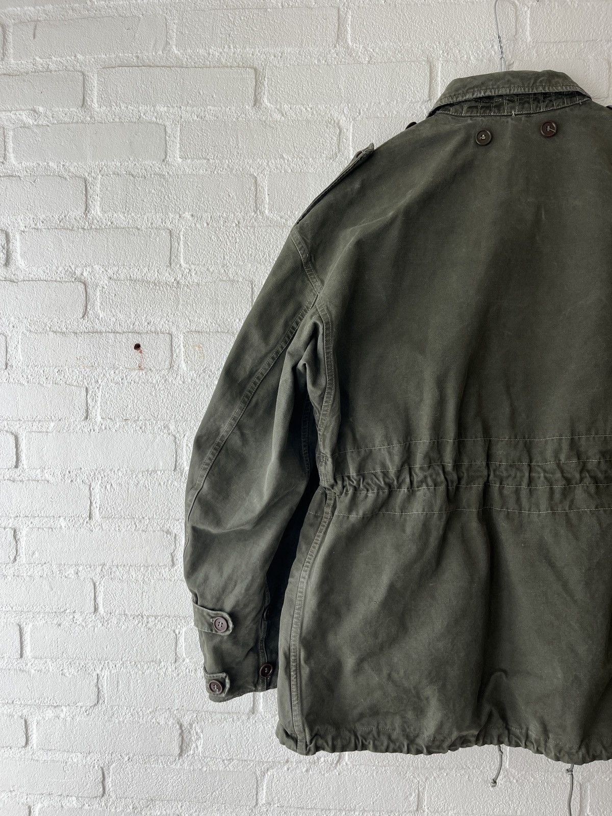 Vintage Vintage military army jacket 50s Size US M / EU 48-50 / 2 - 12 Thumbnail
