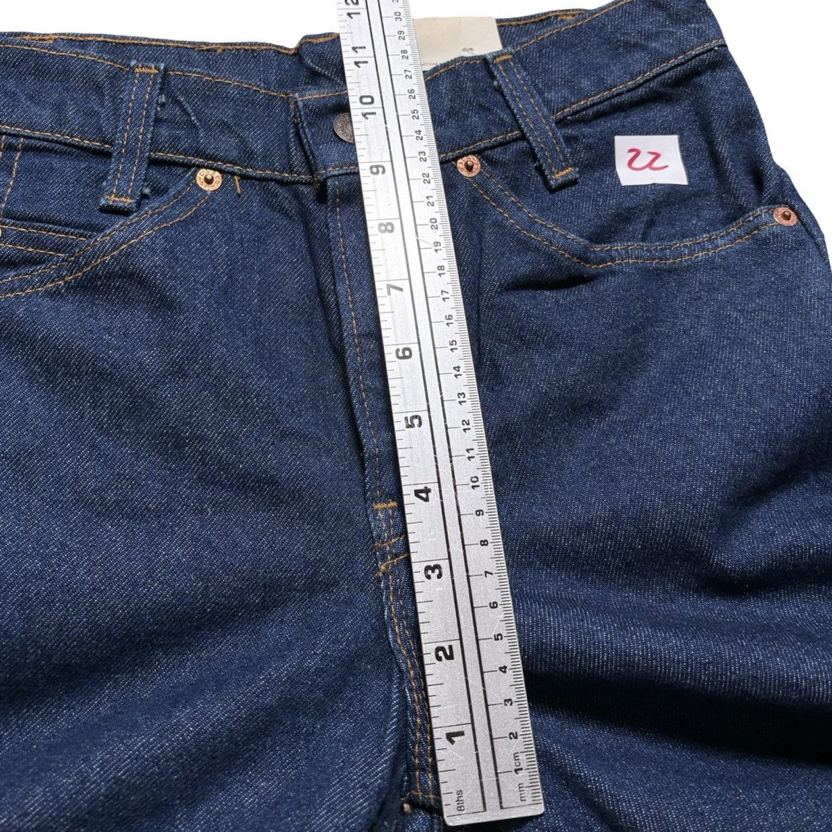 Levi's Vintage 80's Levi's 705 Student Straight Leg Jeans 27x28 NOS Size 27" / US 4 / IT 40 - 5 Thumbnail