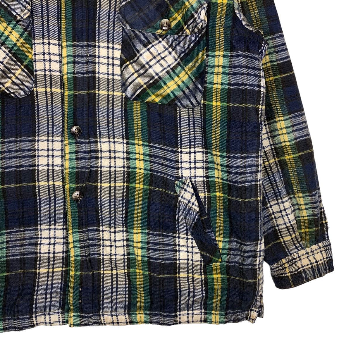 Flannel 🔥Vtg Flannel Jacket Chore Next Stage Tartan Design Japan Size US L / EU 52-54 / 3 - 5 Thumbnail