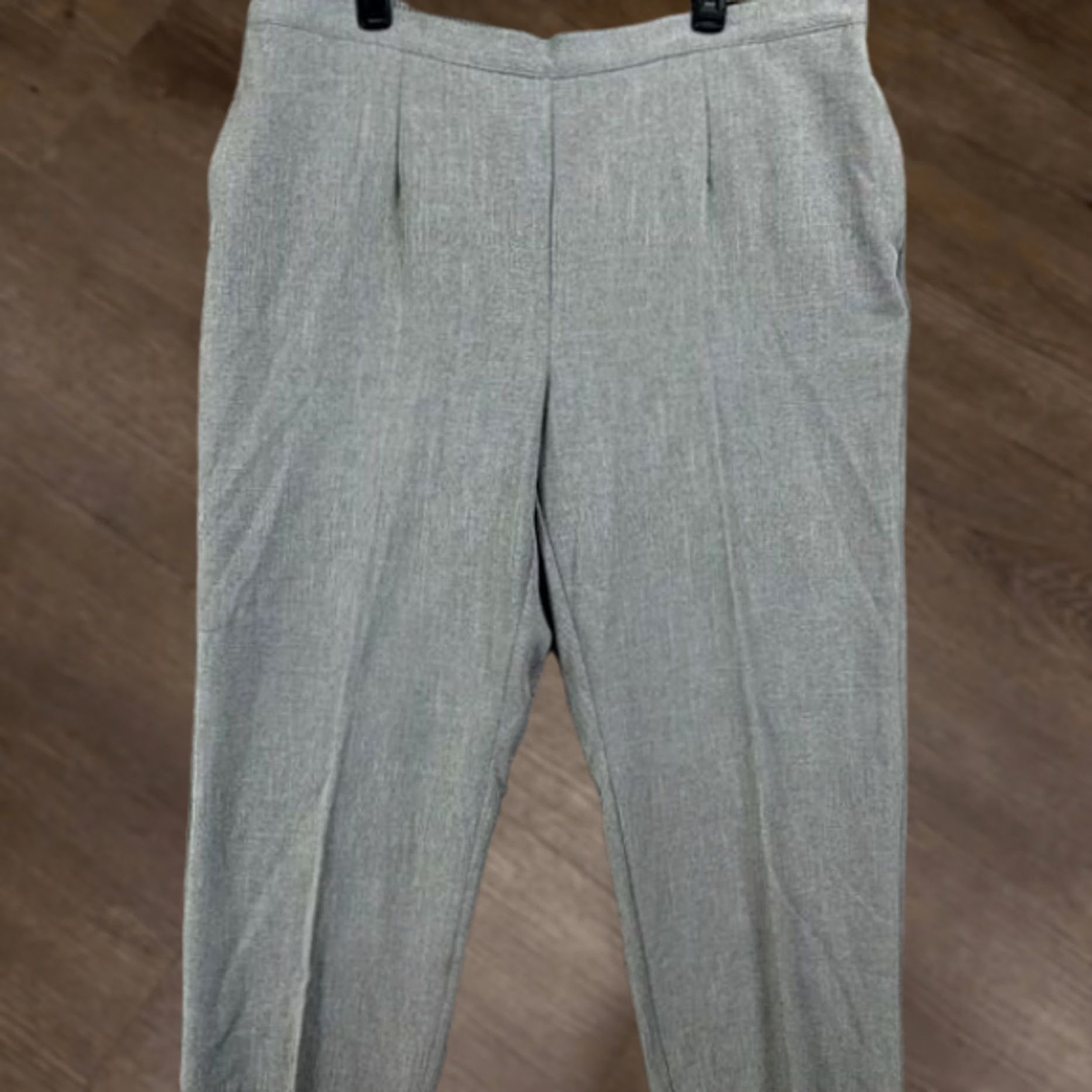 Vintage Alfred Dunner Pants Womens 20W Plus Grey Arizona Sky Classic Pull On Pleated NEW Size 42" / US 20 - 1 Thumbnail