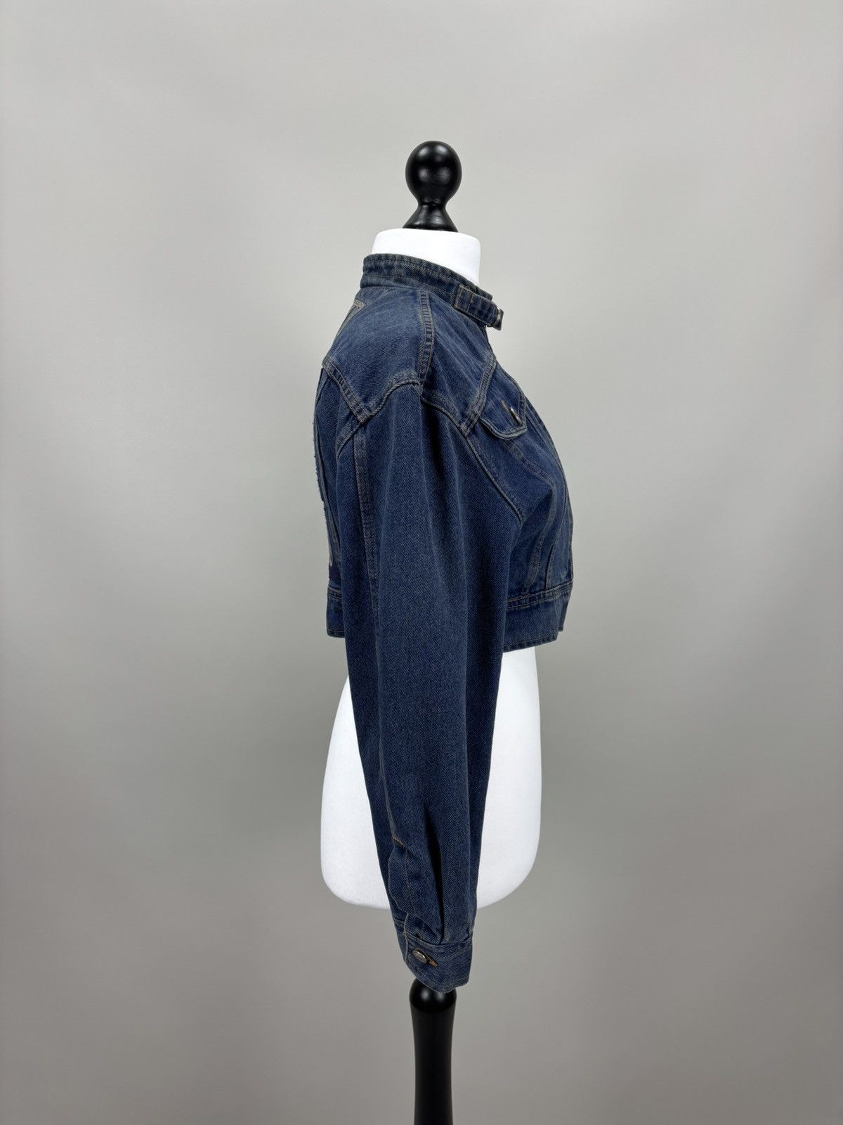Gianfranco Ferre × Vintage Womens vintage denim jacket Gianfranco Ferre Jeans Size 36 Size XS / US 0-2 / IT 36-38 - 5 Thumbnail