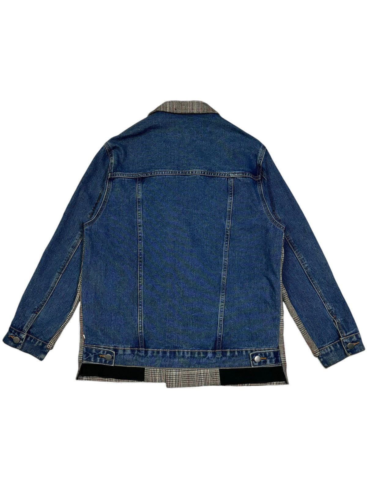Japanese Brand Y2K Japanese Brand Hybrid Wool Blend-Denim Blazer Jacket Size US M / EU 48-50 / 2 - 3 Thumbnail