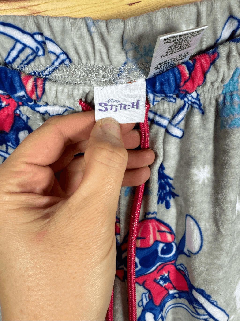 Disney Disney Lilo & Stitch Women's Winter Gray Soft Pajama Jogger Size ONE SIZE - 3 Thumbnail