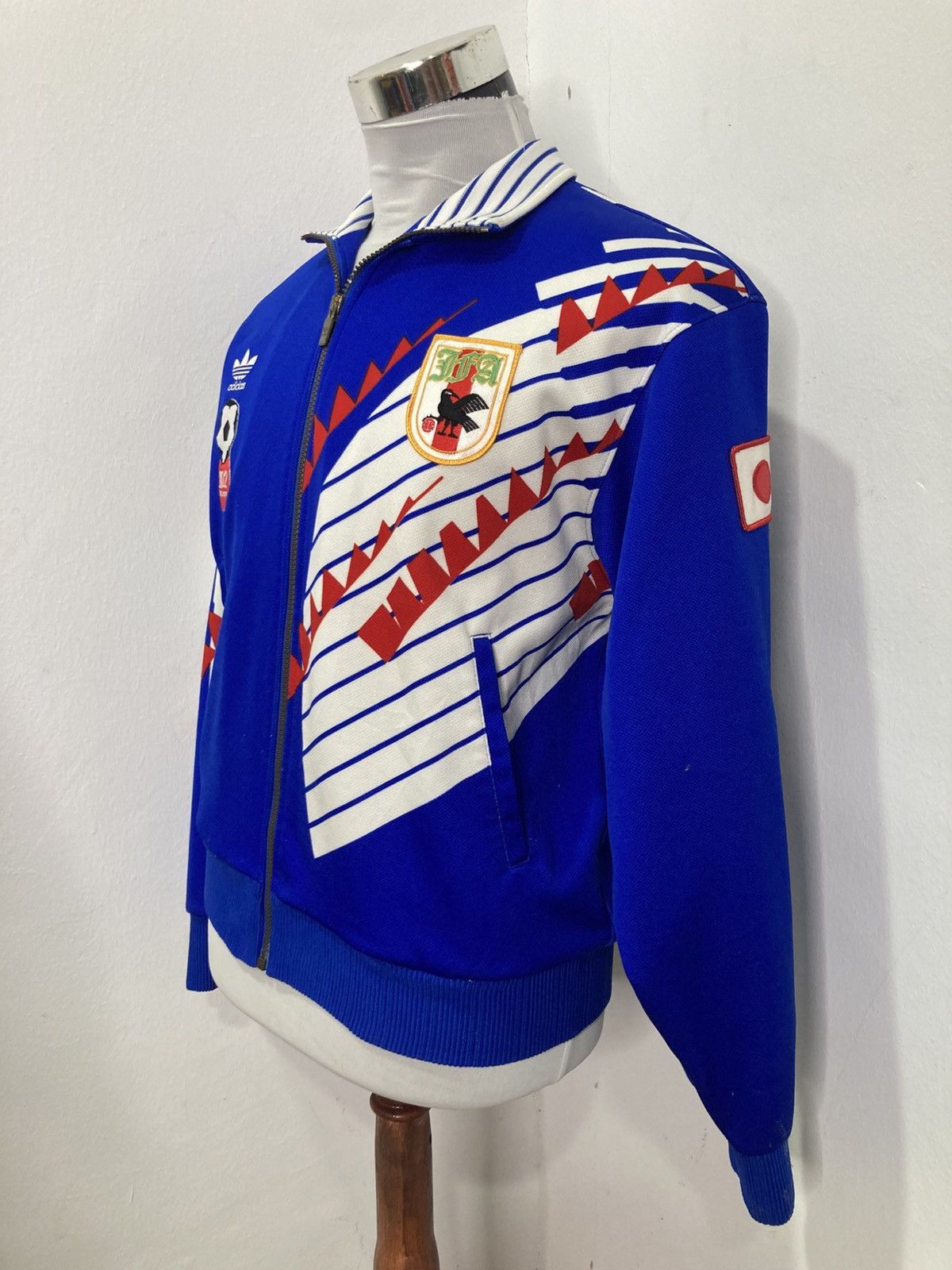 Adidas Vintage Adidas Japan 1992 Asian Cup Jacket Size US L / EU 52-54 / 3 - 6 Thumbnail
