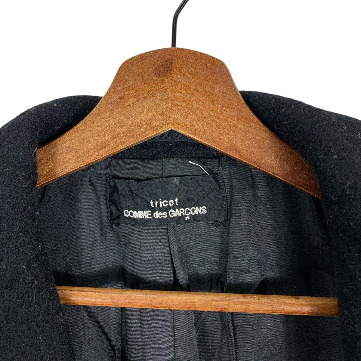 Comme des Garcons Homme Plus VINTAGE COMME DES GARCONS TRICOT WOOL OVERCOAT Size M / US 6-8 / IT 42-44 - 7 Thumbnail