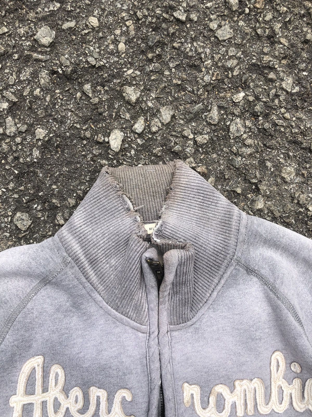 Abercrombie & Fitch Vintage Abercrombie & Fitch Big Logo Zipper Sweater Size US M / EU 48-50 / 2 - 8 Thumbnail