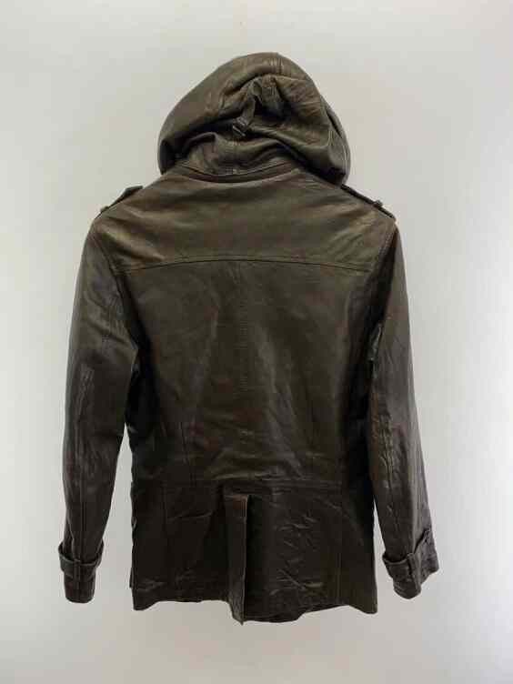 Japanese Brand MARCELLO PAMPALONI Sheepskin Leather Jacket 44. Size US S / EU 44-46 / 1 - 2 Thumbnail