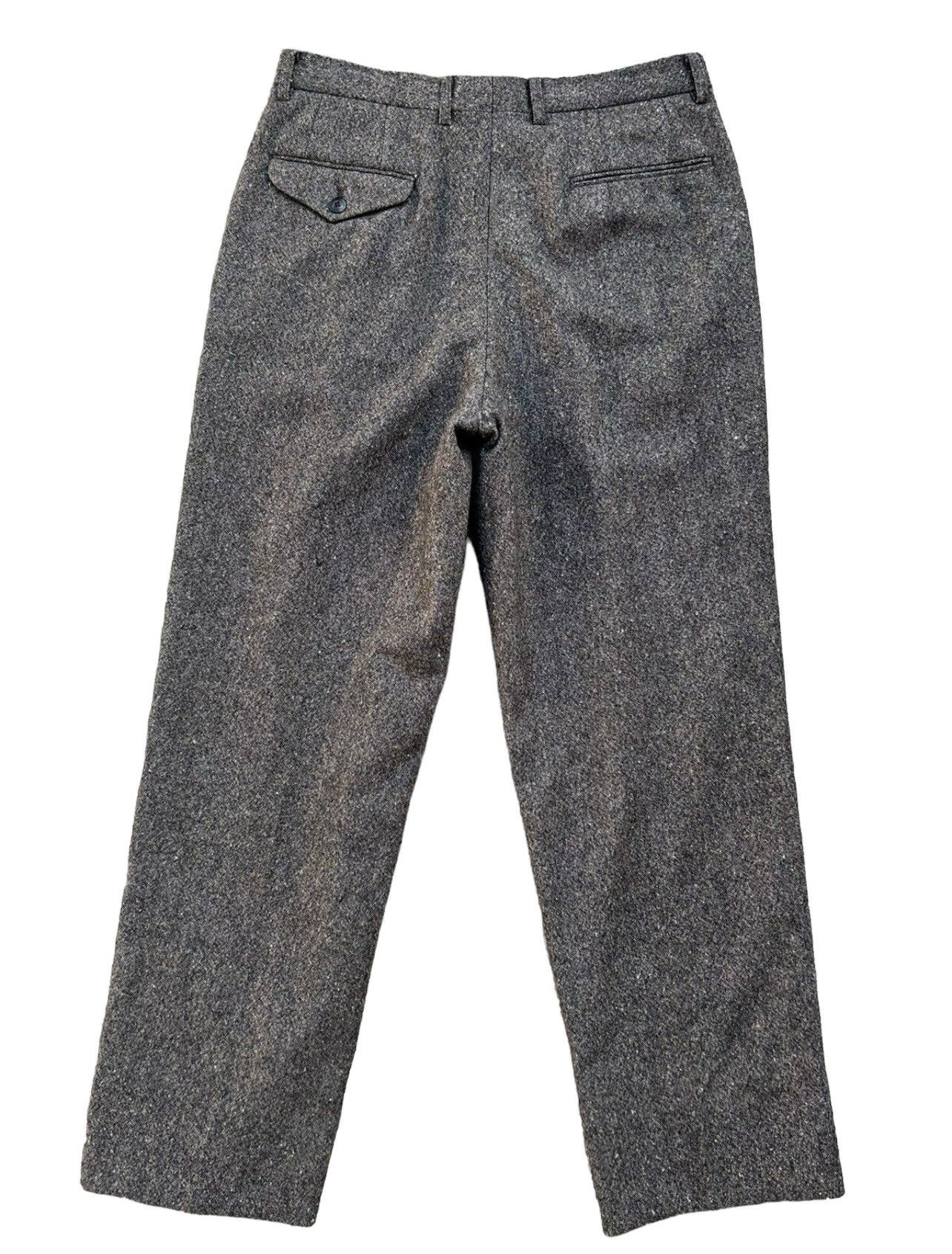 Burberry Vintage Burberry London Salt & Pepper Wool Trouser Pant Size US 32 / EU 48 - 2 Thumbnail