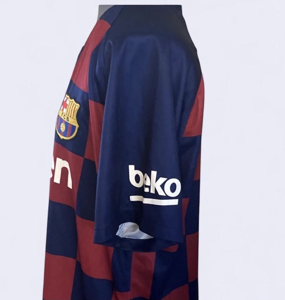 Nike Authentic Barcelona 19-20 Home Jersey Size 2XL Size US XXL / EU 58 / 5 - 2 Thumbnail