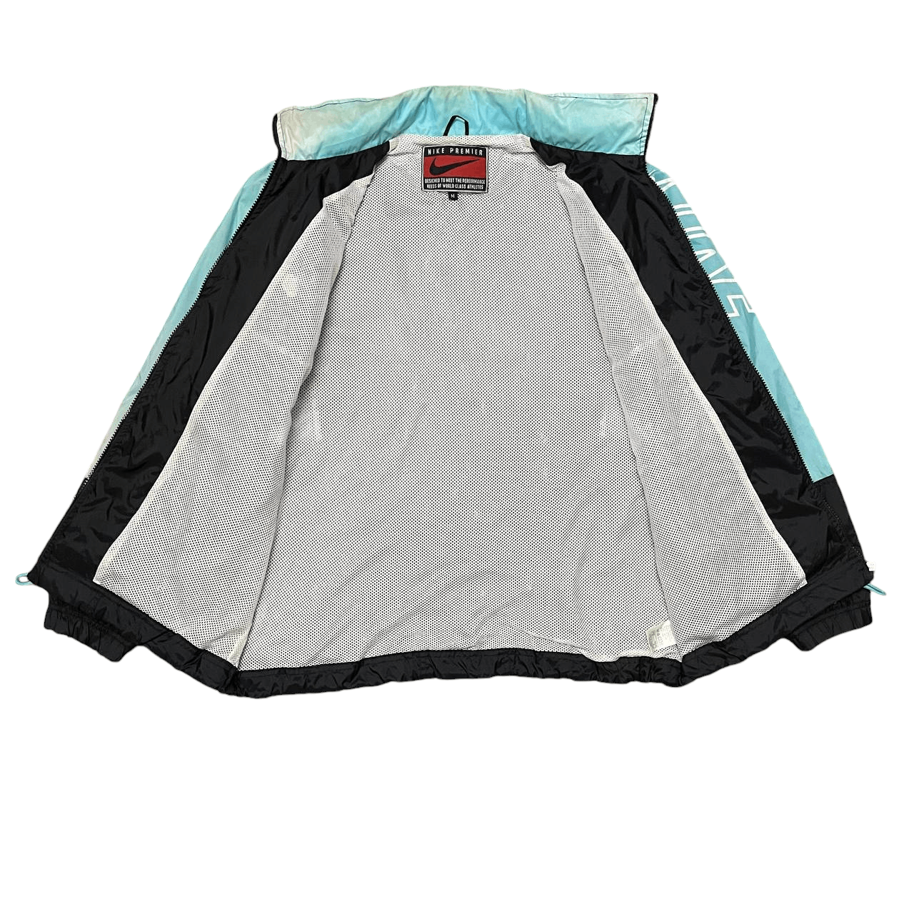 Nike Vintage 90's Nike Premier Windbreaker Jacket Sunfaded Size US M / EU 48-50 / 2 - 9 Thumbnail