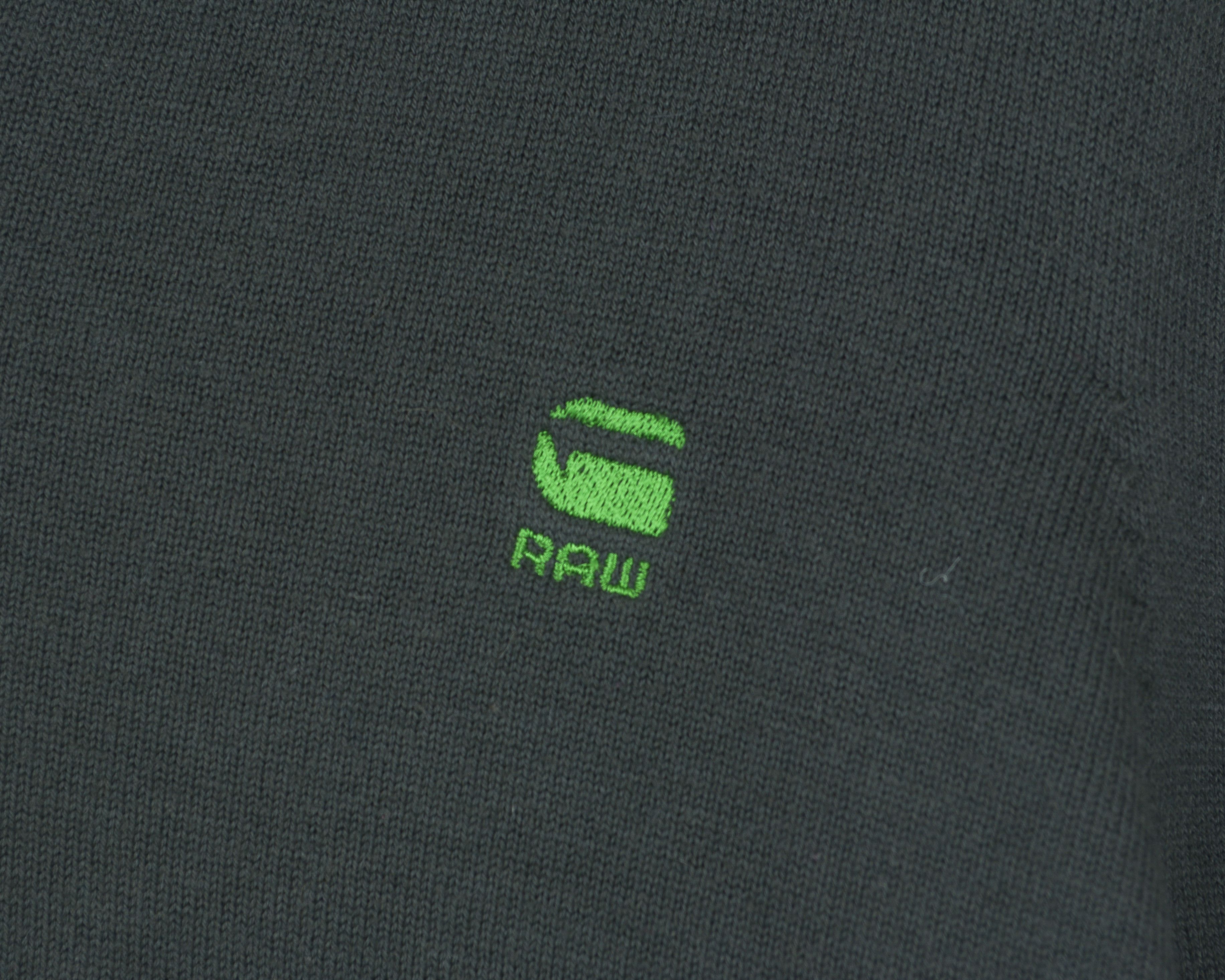 G-Star Men XL Pullover Long Sleeve Sweatshirt V-Neck Jumper Logo Size US XL / EU 56 / 4 - 3 Thumbnail