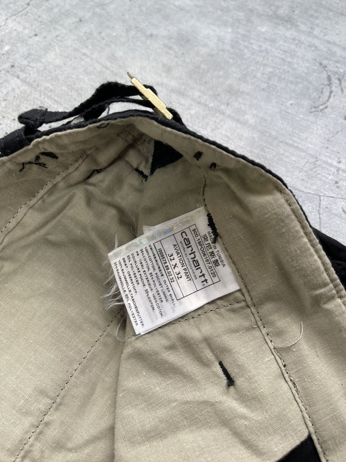 Carhartt Carhartt WIP Cargo Regular Pant Baggy Ripstop Size US 32 / EU 48 - 8 Thumbnail