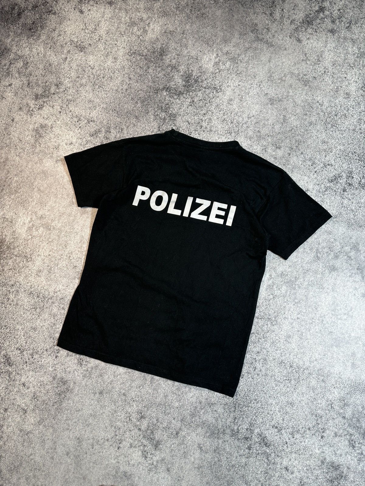 Band Tees Y2K Polizei Logo Back T-shirt Opium Ye Streetwear Rare USA S Size US S / EU 44-46 / 1 - 1 Thumbnail