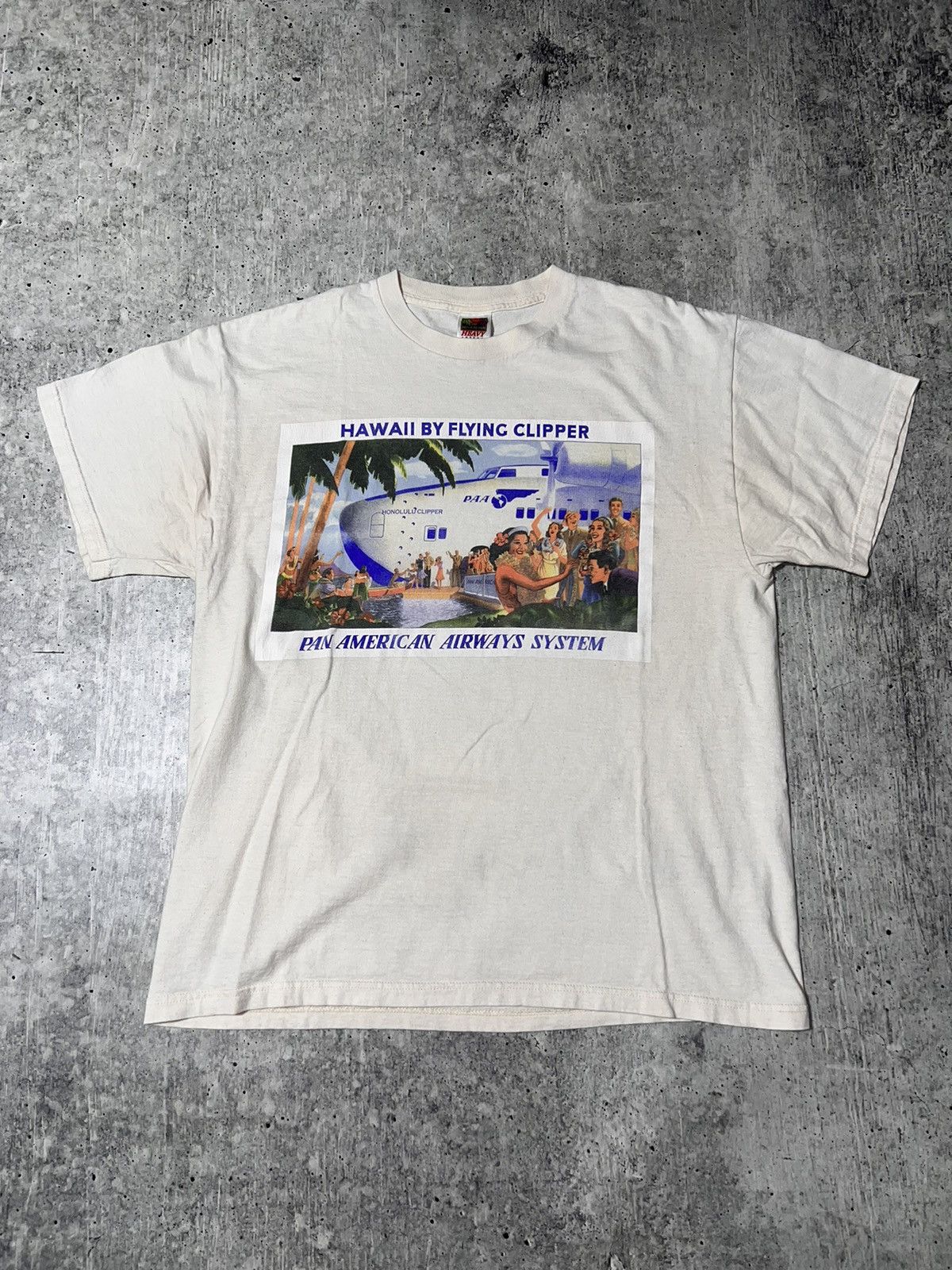 Other Vintage Y2K American Airways Graphic Tee Size US XL / EU 56 / 4 - 1 Thumbnail