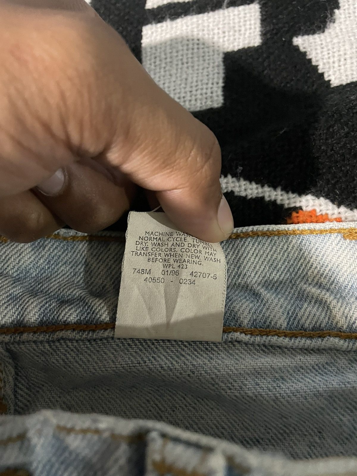 Levi's Vintage Levi’s 550 Relaxed Fit Jeans Pants 90s Baggy Style Size US 31 - 4 Thumbnail