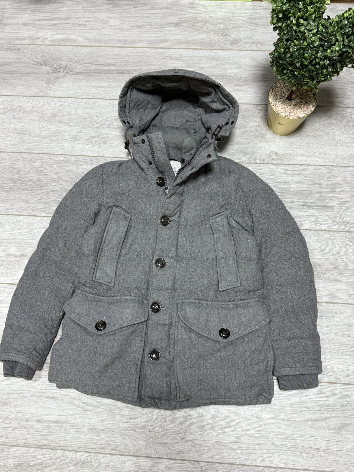 Moncler Moncler Rethel wool puffer jacket maya montgenevre cluny Size US L / EU 52-54 / 3 - 6 Thumbnail