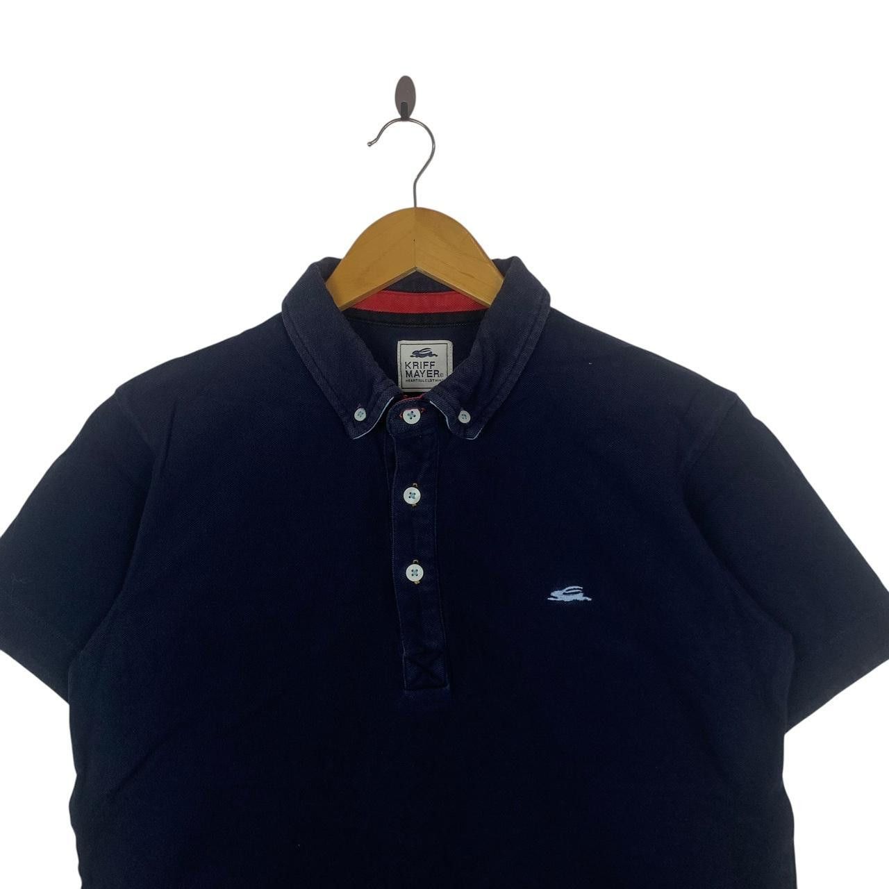 Vintage Vintage KRIFF MAYER Heartful Clothing Embroidered Logo Polo Size US M / EU 48-50 / 2 - 2 Thumbnail
