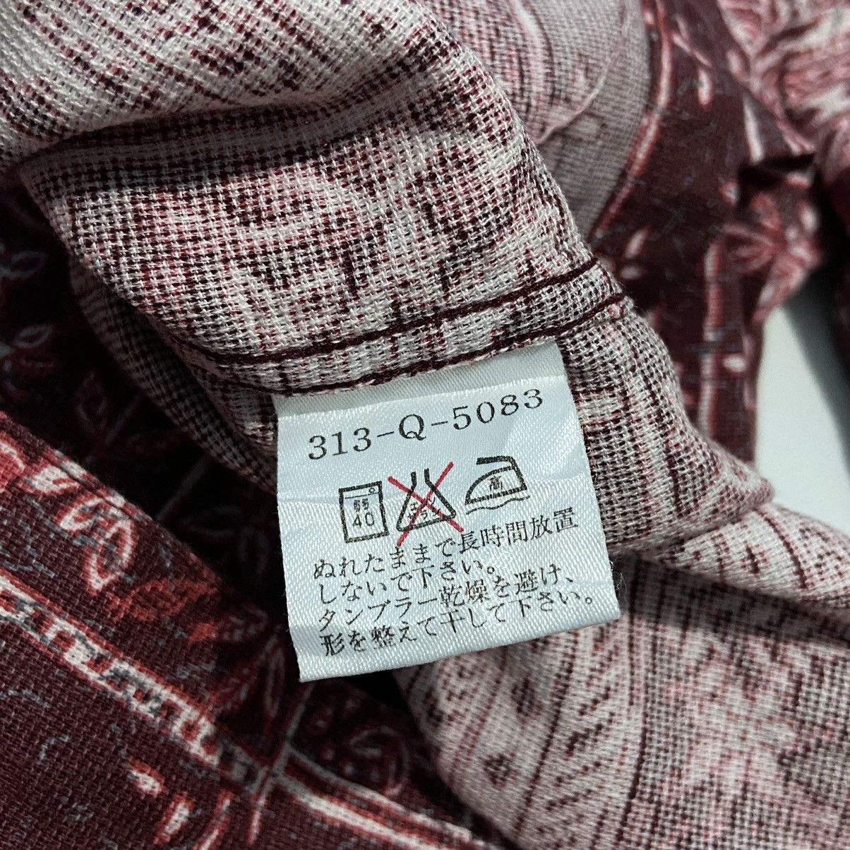 Golden Bear × Japanese Brand ⚡️RARE⚡️ Vintage Golden Bear Bandana Shirt Kapital Style Size US M / EU 48-50 / 2 - 6 Thumbnail