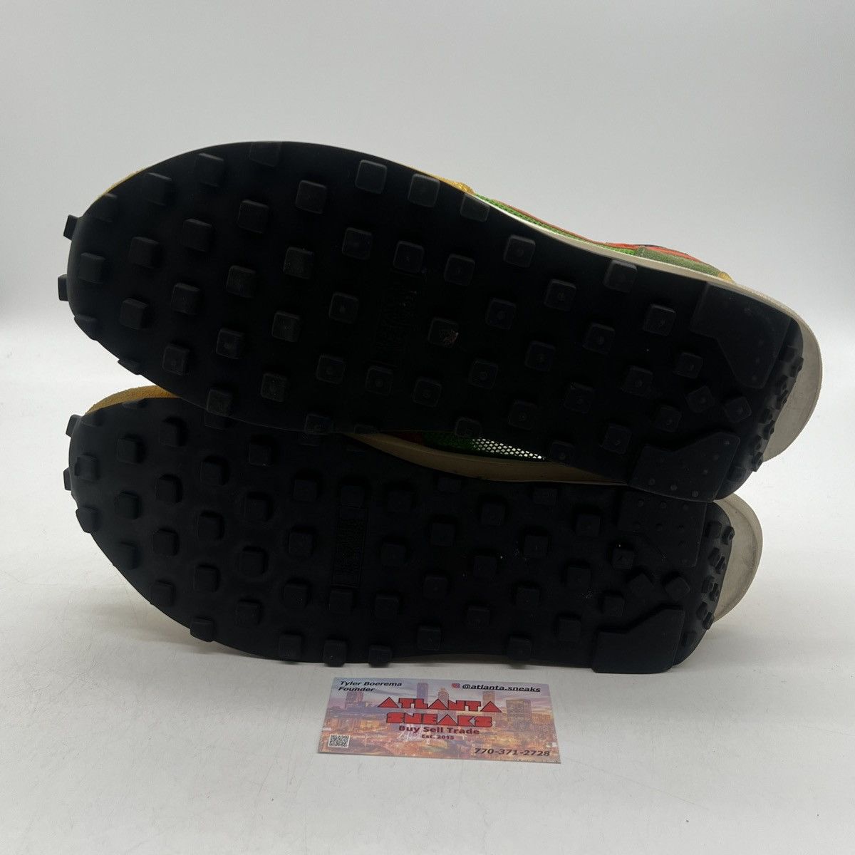 Nike Sacai x LDWaffle green gusto Size US 10 / EU 43 - 7 Thumbnail